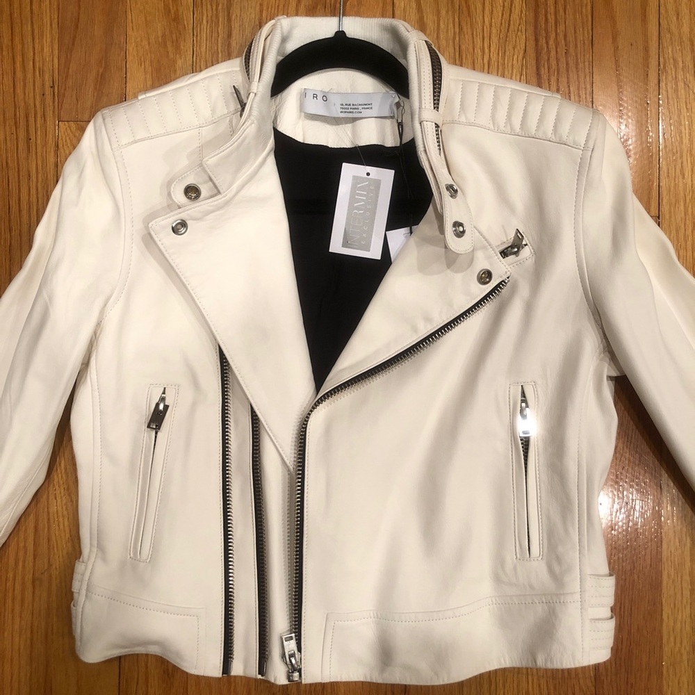 IRO Lucia Lea Leather Jacket